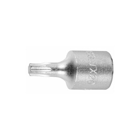 Holex Torx Bit Socket, 1/4 inch Dr, TX20, 631813 TX20 631813 TX20